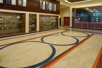 Roppe Marbleized Westerly HS Trophy Cases