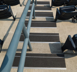 Roppe Metal Stair Treads Stadium2