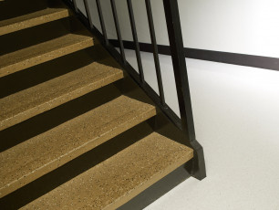 Roppe Rubber Stair Tread GC Regional Blood Center