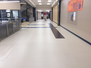 Roppe Health And Learning Vinyl_Frenship Ninth Grade Center Corridor_1800px