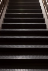 Roppe Rubber Tread with Kevlar Stairway