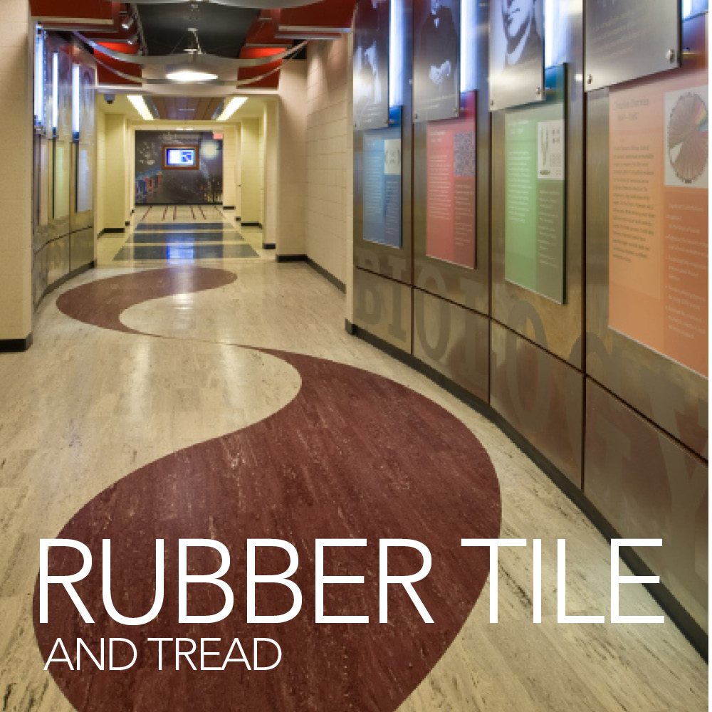 Education Rubber Tile & Tread