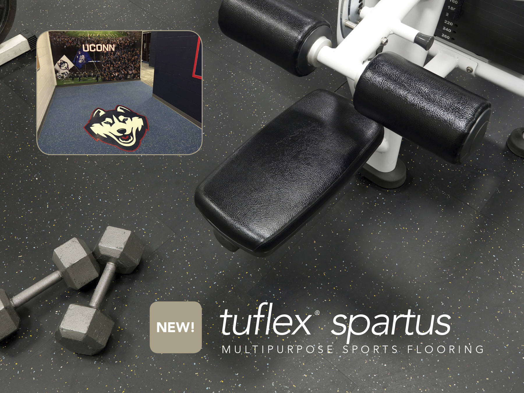 Tuflex Spartus Multipurpose Sports Flooring