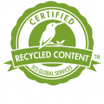 Roppe 26 Percent Recycled Content Logo_White