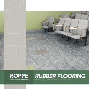 Roppe Raised Design Rubber Tile